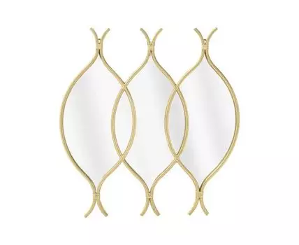 Зеркало настенное (золотистый, 69)