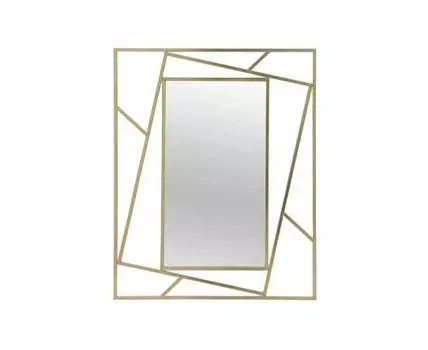 Зеркало настенное (золотистый, 80)