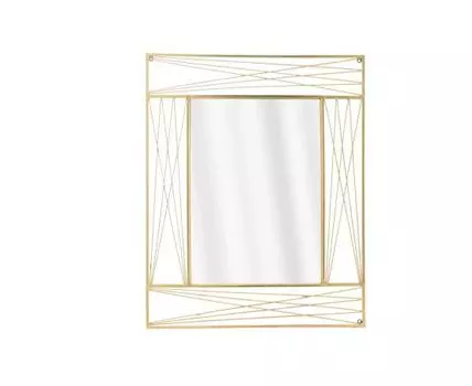 Зеркало настенное (золотистый, 80)