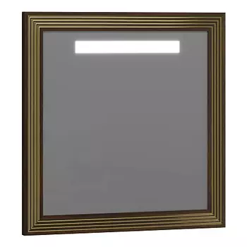 Зеркало OPADIRIS Карат 80, бежевый глянцевый с патиной - золото