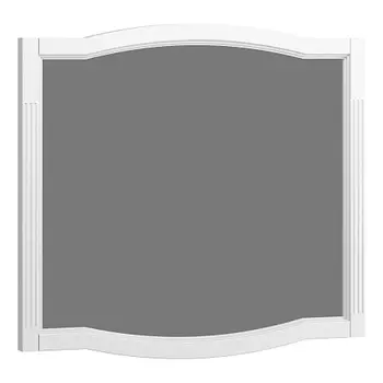 Зеркало OPADIRIS Лаура 100, белый матовый без патины