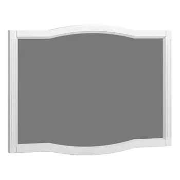 Зеркало OPADIRIS Лаура 120, белый матовый без патины