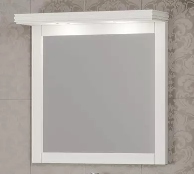 Зеркало OPADIRIS Мираж 80, слоновая кость