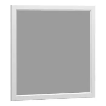 Зеркало OPADIRIS Омега 85, белый матовый