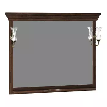 Зеркало OPADIRIS Риспекто 120, орех антикварный (нагал), с выключателем