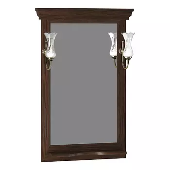 Зеркало OPADIRIS Риспекто 65, орех антикварный (нагал), с выключателем