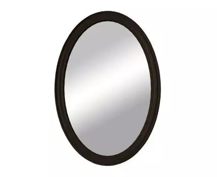 Зеркало овальное Leontina (Черный, 55)
