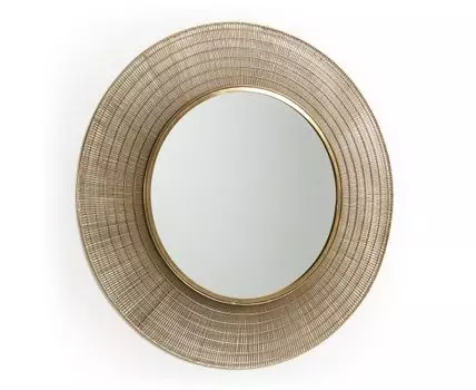 Зеркало Plax в латунной раме