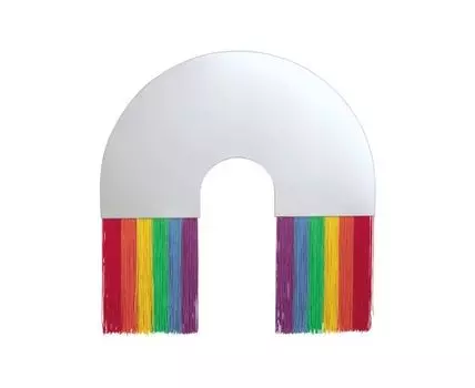 Зеркало Rainbow (мультиколор, 48)