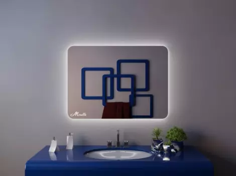 Зеркало с подсветкой Lux