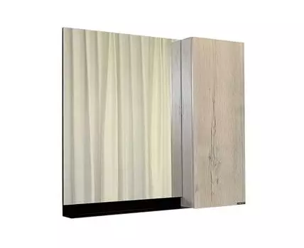 Зеркало-шкаф Бонн-90 дуб дымчатый