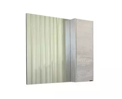 Зеркало-шкаф Бремен-90 дуб белый