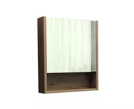 Зеркало-шкаф Марио-60 дуб темный