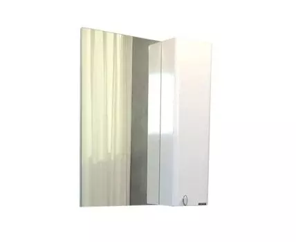 Зеркало-шкаф Неаполь-65 белый глянец