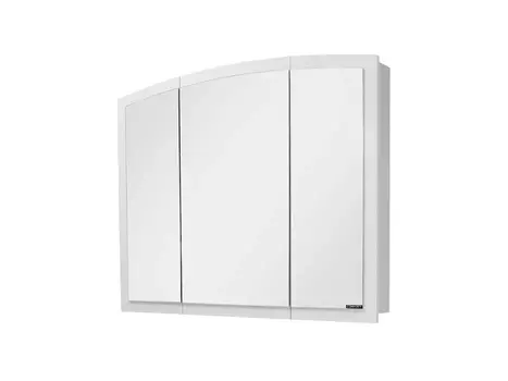 Зеркало-шкаф Палини-100 белый глянец