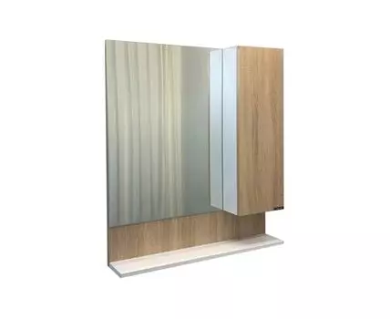 Зеркало-шкаф Рига-70 дуб сонома