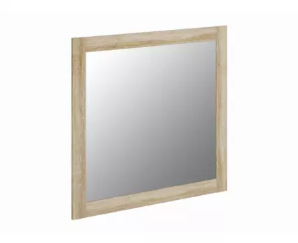 Зеркало СИРИУС квадратное настенное, цвет Дуб Сонома