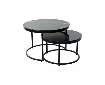 Журнальный стол Эрвин (комплект) (Черный)