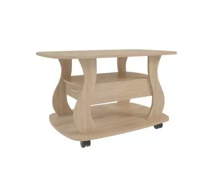 Журнальный столик Барон-3 (Высокие, 59.6, Светлое дерево, 99)