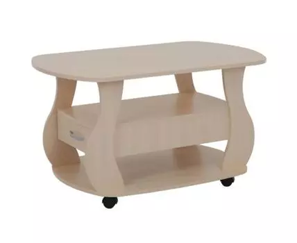 Журнальный столик Барон-3 (Высокие, 59.6, Светлое дерево, 99)