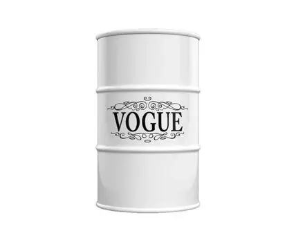 Журнальный столик-бочка (Белый, 45)