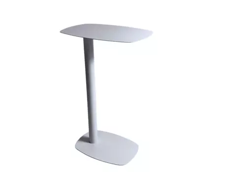 Журнальный столик Eanna L металл белый