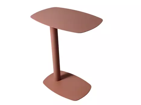 Журнальный столик Eanna S металл коралловый