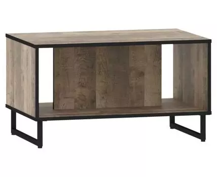 Журнальный столик Фолк (Низкие, 50, Дизайнерские, Черный, 80)