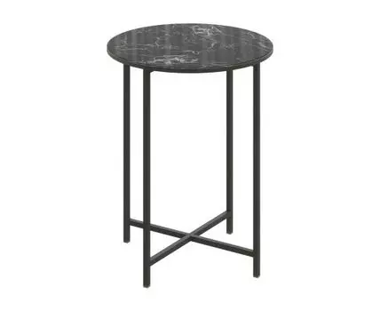 Журнальный столик Фрост (Высокие, 48, Дизайнерские, Черный, 48)