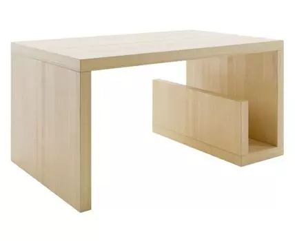 Журнальный столик Эдиш (Низкие, 50, Дизайнерские, Светлое дерево, 85)