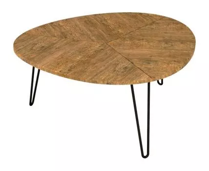 Журнальный столик Эйтон 330 (Низкие, 75, Чайные, Черный, 80)