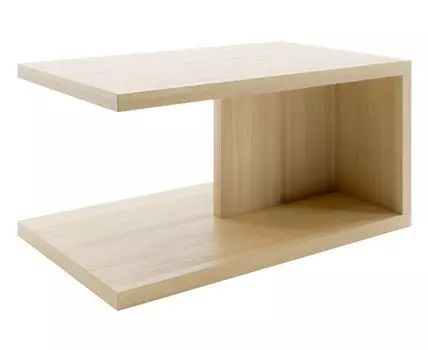 Журнальный столик Эпл (Низкие, 50, Приставные, Светлое дерево, 85)