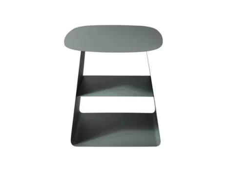 Журнальный столик Leyre металл зеленый