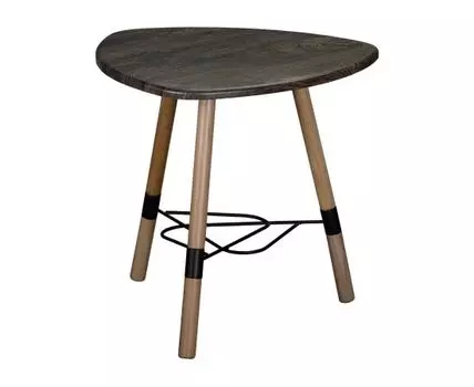 Журнальный столик Лючия 2104 (Низкие, 50,5, Дизайнерские, Коричневое дерево, 50,5)