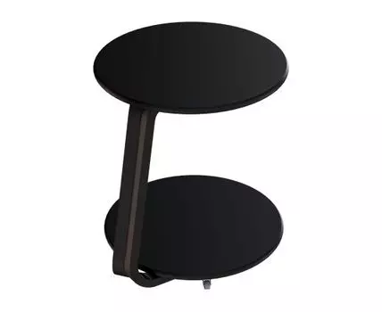 Журнальный столик Оптима (Высокие, 50, Приставные, Черный, 50)