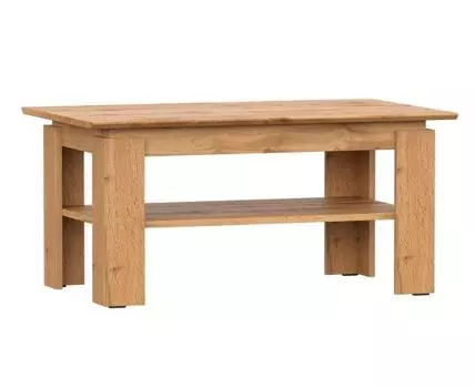 Журнальный столик Штерн (Низкие, 55, Чайные, Коричневое дерево, 90 см)