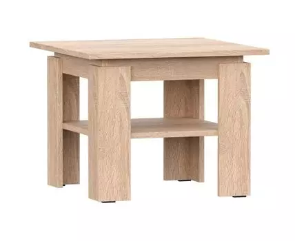 Журнальный столик Штерн (Низкие, 55, Чайные, Светлое дерево, 55 см)