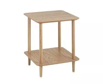 Журнальный столик Stiff 40*40 светлое дерево