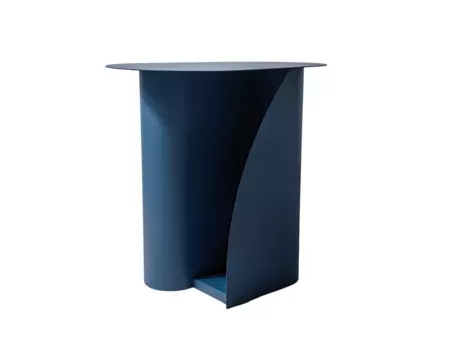 Журнальный столик Yvaine металл синий