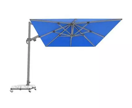 Зонт Banana Plus (серебристый, синий, 300)