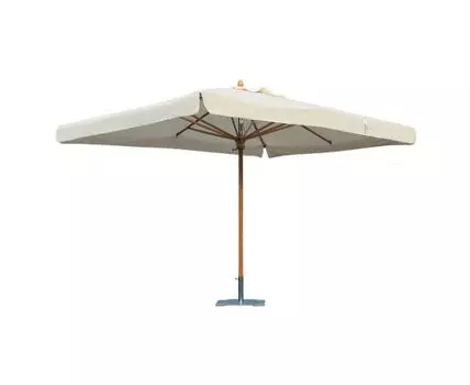 Зонт профессиональный Palladio Standard (бежевый, белый, 300)