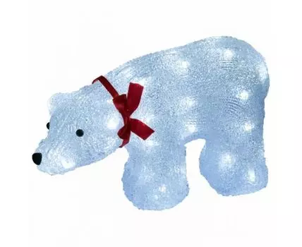 Зверь световой Uniel Белый медведь 7954