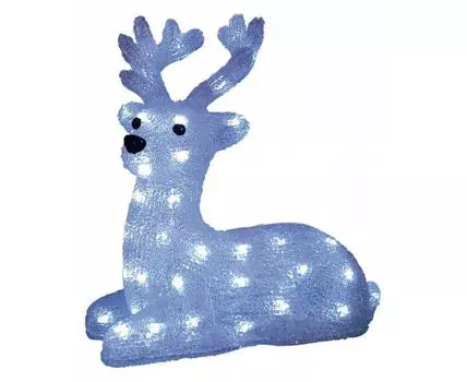 Зверь световой Uniel Лежащий оленёнок ULD-M3133-050/STA WHITE IP20 LYING FAWN