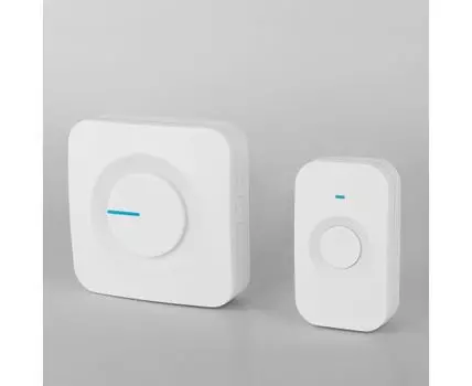 Звонок беспроводной 52M IP44 DBQ23M WL белый