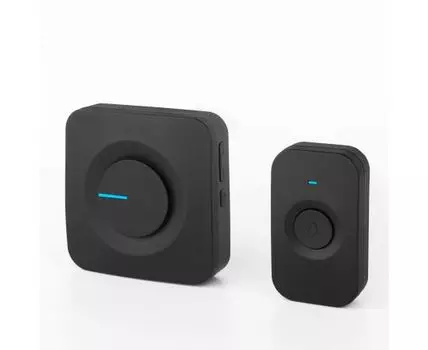 Звонок беспроводной 52M IP44 DBQ23M WL черный