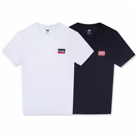 2pk Crewneck Graphic 2 Pack Sw White/ M