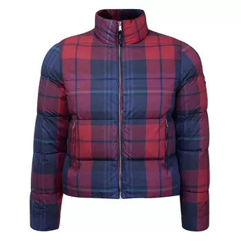 Cotton Check Puffa Jacket