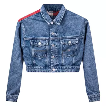 Crop Trucker Jacket