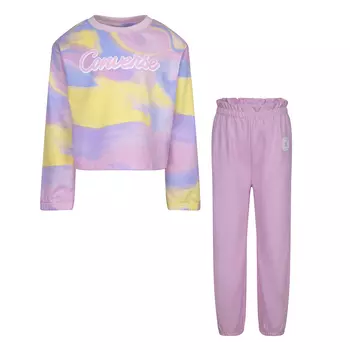 Детский костюм Converse Aop Crew &amp; Jogger Set
