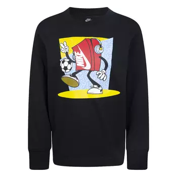 Детский лонгслив Boxy Soccer Patch